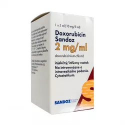 Доксорубицин Sandoz Словения/Австрия 2мг/мл фл. 5мл (10мг) в Саратове и области фото