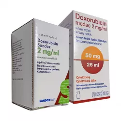 Доксорубицин Sandoz Medac Словения/Австрия 2мг/мл фл. 25мл (50мг) в Саратове и области фото