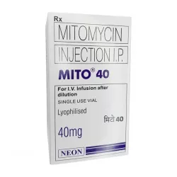 Митомицин (Mitomycin 40mg) порошок д/пригот. р-ра д/инъекц 40мг фл 1шт в Саратове и области фото