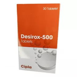Деферазирокс Desirox :: Эксиджад полный аналог, таб. 500мг №30! в Саратове и области фото