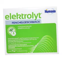 Хумана электролит (Humana) 6.25г фенхель 12шт в Саратове и области фото