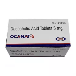 Окалива генерик (Ocanat / Ocabest - 5) :: Обетихолевая кислота 5мг табл. №100 в Саратове и области фото
