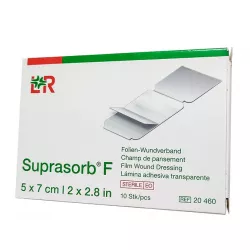 Супрасорб Ф (Suprasorb F) стер. пленка для перевязки ран 5*7см 10шт в Саратове и области фото