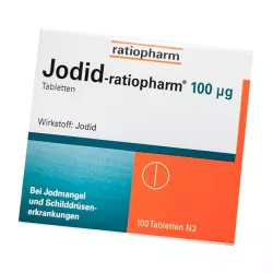 Йодид Ратиофарм (Калия Йодид) ГЕРМАНИЯ Ratiopharm 100мкг таб. №100 в Саратове и области фото
