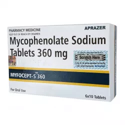 Майфортик, Феломика аналог (Myfocept-S 360) 360мг таб. №60 в Саратове и области фото