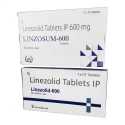 Зивокс аналог (Linezolid / Linospan / Linzosum) :: Линезолид Индия 600мг таб. №10 в Саратове и области фото