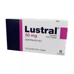 Золофт импортный Pfizer (под названием Lustral) 50мг таб. №28 в Саратове и области фото
