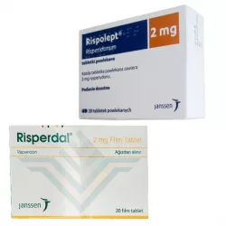 Рисполепт таб. 2мг (название Rispolept / Risperdal) №20 в Саратове и области фото