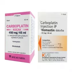 Карбоплатин Kocak / Womastin / Carplatu фл. 10мг/мл 45мл (450мг) №1 в Саратове и области фото