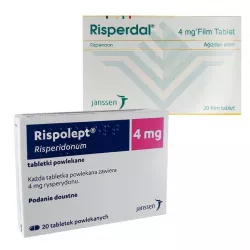 Рисполепт таб. 4мг (название Rispolept / Risperdal) №20 в Саратове и области фото
