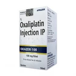 Оксалиплатин Oxazer конц. для приг. инъекц. р-ра 2мг/мл 50мл фл.100мг в Саратове и области фото