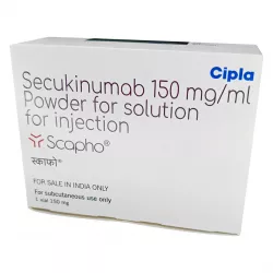 Секукинумаб Козэнтикс аналог :: Secukinumab (Scapho) 150мг лиофил. д/р-ра для п/к введ №1 в Саратове и области фото
