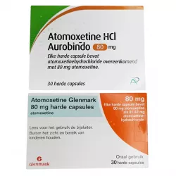 Атомоксетин 80 мг Европа :: Аналог Когниттера :: Glenmark / Aurobindo капс. №30 в Саратове и области фото