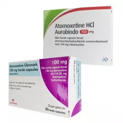 Атомоксетин 100 мг Европа :: Аналог Когниттера :: Glenmark / Aurobindo капс. №30 в Саратове и области фото