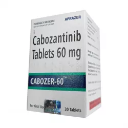 Кабометикс 60 мг полный аналог Кабозантиниб :: Cabozer 60 mg таб. №30 в Саратове и области фото