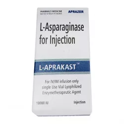 Аспарагиназа (L аспарагиназа) L-Aprakast 10000 МЕ лиоф. для приг. р-ра для инъек. №1 в Саратове и области фото