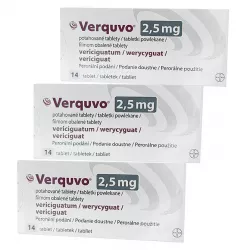 Веркуво (европейское название Адемпас 2.5) Verquvo ЕС!! Риоцигуат 2,5 мг таб. №42 в Саратове и области фото