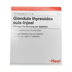Тиреоидеа гландула (Гландула Тиреоидеа) суис инъель Heel 1,1мл р-р для инъекций амп. №10 в Саратове и области фото