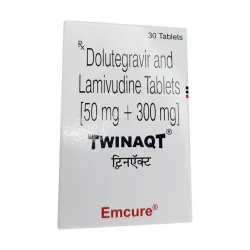 Твинакт Довато полный аналог :: Twinaqt :: Долутегравир Ламивудин 50+300мг таб. №30 в Саратове и области фото