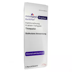Мунджаро 5 мг / доза 4 дозы :: Тирзепатид Mounjaro KwikPen в Саратове и области фото