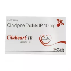 Цилнидипин таб. :: Cilaheart 10 мг №45 в Саратове и области фото