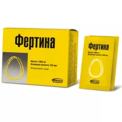 Фертина Инозит и Фолиевая кислота пак.саше 3г 30шт в Саратове и области фото