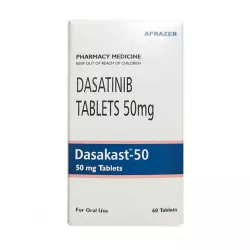 Дазатиниб (Dasakast) :: полный аналог Спрайсел :: таб. 50мг №60 в Саратове и области фото