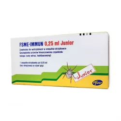 ФСМЕ Иммун Джуниор Инжект вакцина (FSME Immun Junior Inject) шприц 0,25мл (без иглы) №1 в Саратове и области фото